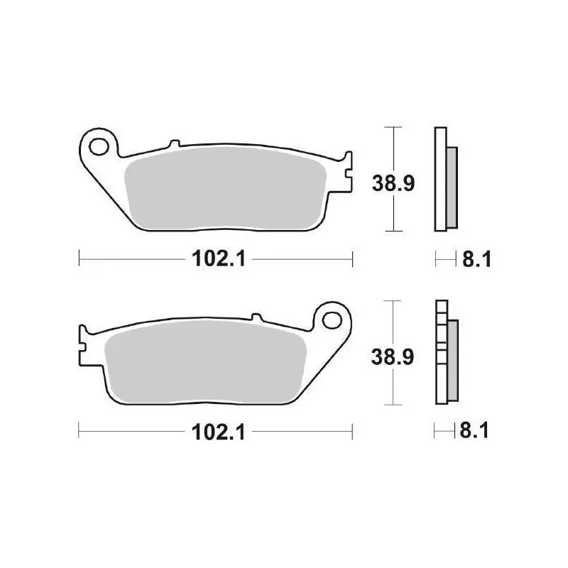 PASTIGLIE FRENO SBS 183CT A Buon Prezzo