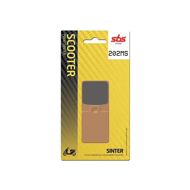 Esclusivo PASTIGLIE FRENO SBS 202MS