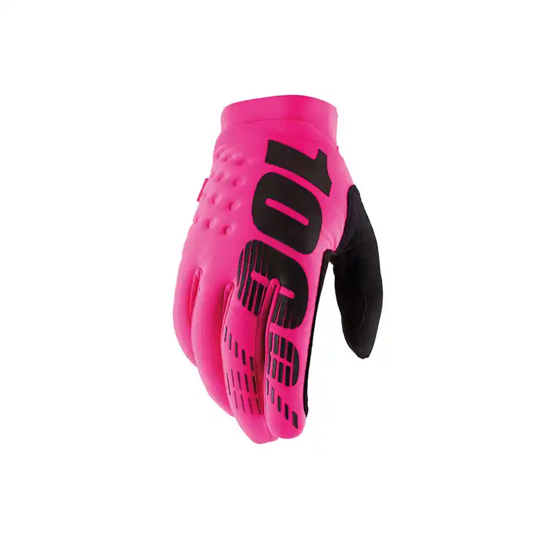 GUANTI 100% BRISKER NEON PINK (XL) Popolare