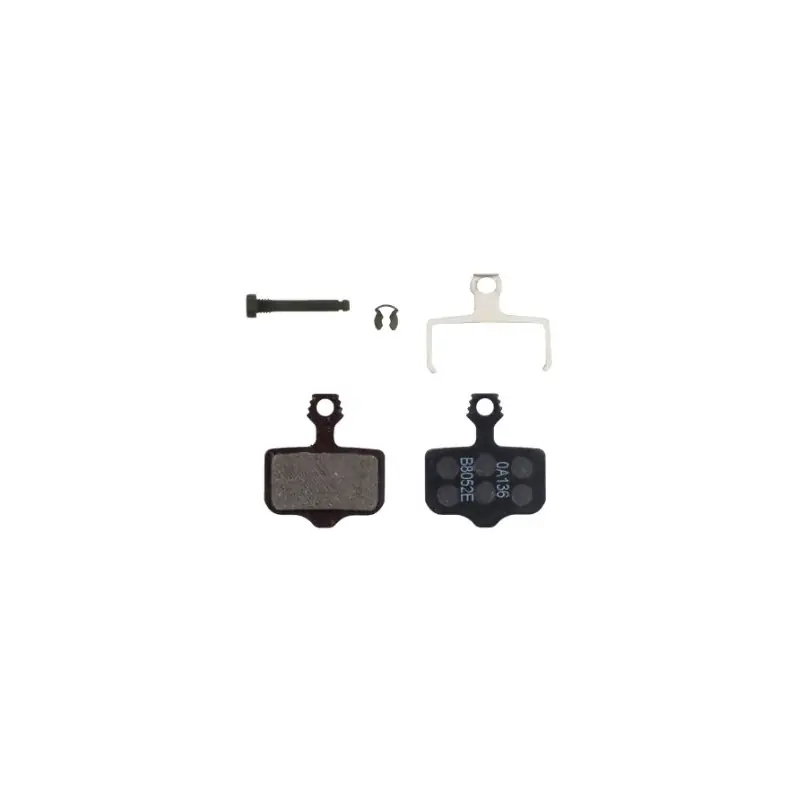 PASTIGLIE FRENO SRAM AXS - ORGANICA QUIET CON PIASTRINA IN ACCIAIO, 1 SET Ultime Pezzi