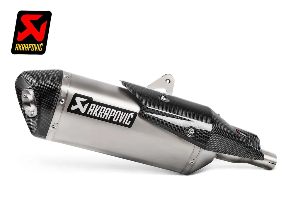 Offerta TERMINALE SLIP ON AKRAPOVIC TITANIO CARBONIO OMOLOGATO HONDA X-ADV 750 2017-2024-