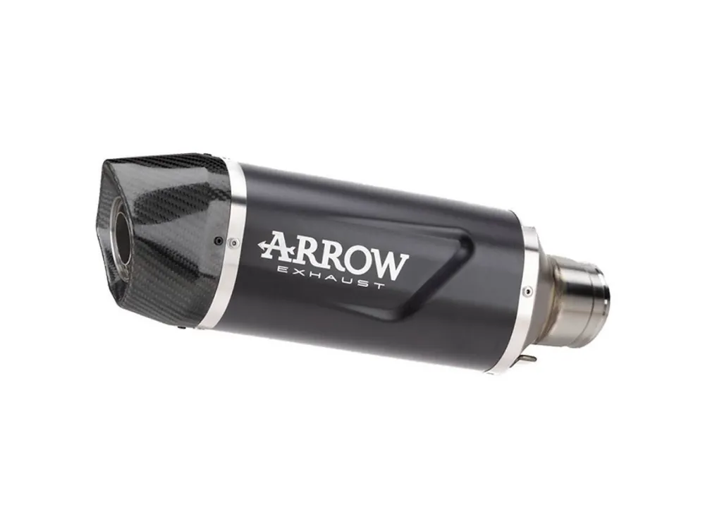 SILENZIATORE INDY RACE EVO ALLUMINIO DARK CARBONIO ARROW CF MOTO 450 NK / SR 2023-2024- Prezzo Scontato