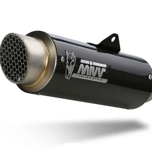 TERMINALE GP PRO INOX NERO MIVV HONDA CBR 500 R 2024-2025- Spedizione Gratuita