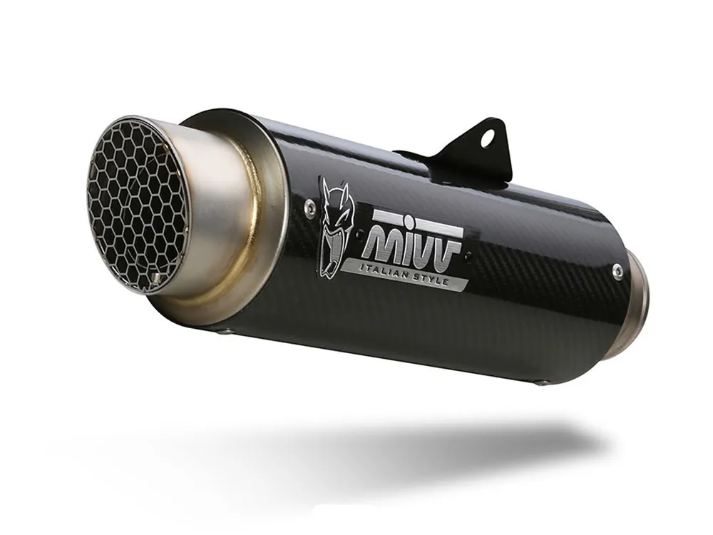 TERMINALE GP PRO INOX NERO MIVV HONDA CBR 500 R 2024-2025- Spedizione Gratuita