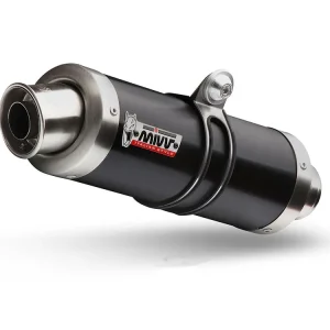 TERMINALE MIVV GP ACCIAIO NERO KAWASAKI Z 750 2007-2020- Nuovo Arrivo