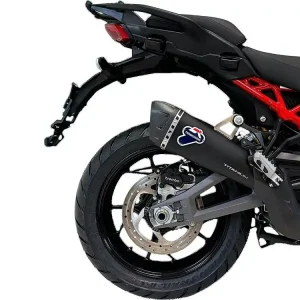 Prezzo Ridotto TERMINALE TITANIO NERO OMOLOGATO EU5+ TERMIGNONI DUCATI MULTISTRADA V4 / S / PP / RALLY 25-26-