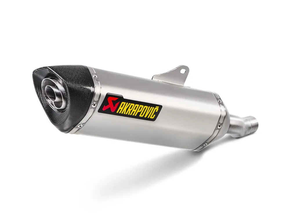 Di Tendenza TERMINALE SLIP ON AKRAPOVIC INOX HONDA CBR 400 R 2016-2021 OMOLOGATO-