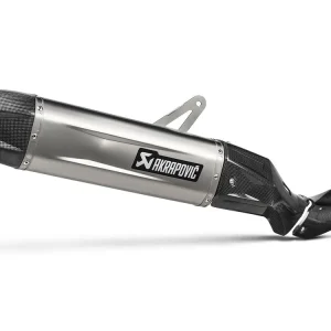 Prezzo Basso TERMINALE AKRAPOVIC TITANIO HONDA AFRICA TWIN CRF 1100 L 2020-24 OMOLOGATO EURO4-