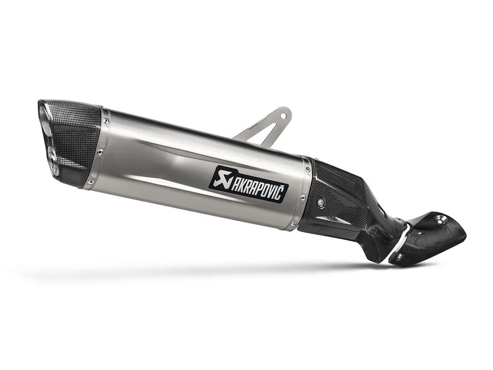 Prezzo Basso TERMINALE AKRAPOVIC TITANIO HONDA AFRICA TWIN CRF 1100 L 2020-24 OMOLOGATO EURO4-
