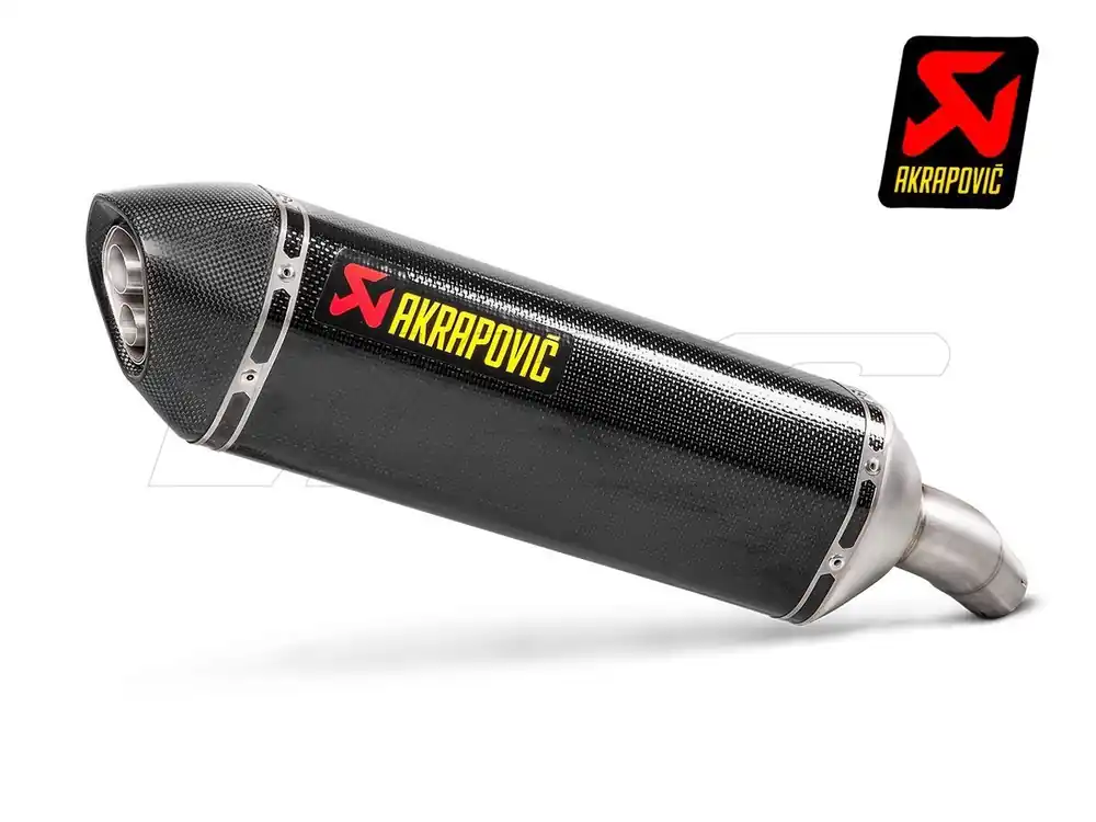 Nuovo Arrivo TERMINALE AKRAPOVIC CARBONIO SUZUKI GSX-S 750 2017-2020-
