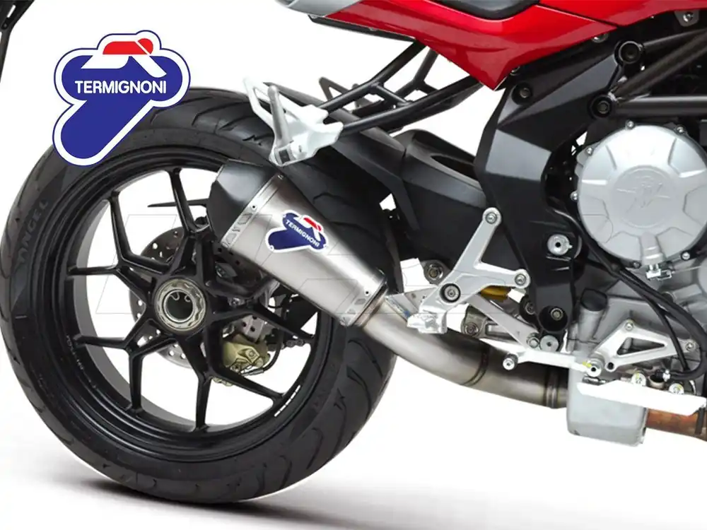 Sconto TERMINALE TERMIGNONI TITANIO CARBONIO MV AGUSTA BRUTALE 675 / 800 2012-2020 NON OMOLOGATO-