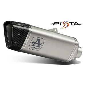 Popolare SILENZIATORE "PISTA" ARROW TITANIO-TITANIO APRILIA TUONO V4 1100 2021-2025-