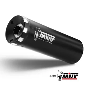TERMINALE HR-1 ACCIAIO INOX NERO MIVV HONDA CMX 1100 REBEL 2022-2024- Prezzo Di Fabbrica