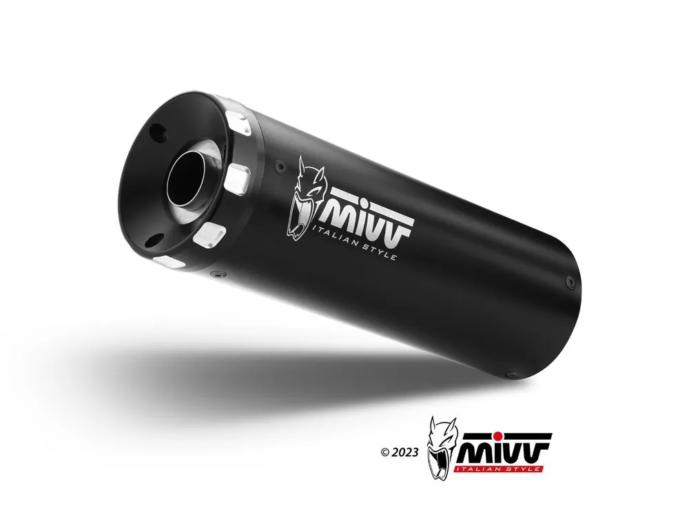 TERMINALE HR-1 ACCIAIO INOX NERO MIVV HONDA CMX 1100 REBEL 2022-2024- Prezzo Di Fabbrica