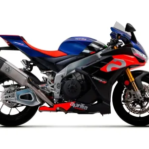 SILENZIATORE "PISTA" ARROW TITANIO-TITANIO RACING APRILIA RSV4 FACTORY 2019-2020- Non Perdere