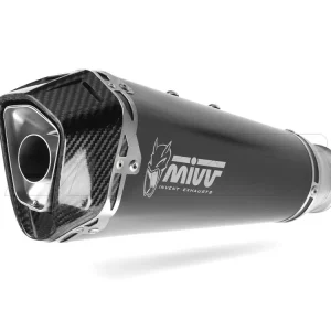 TERMINALE MIVV DELTA RACE INOX NERO KAWASAKI Z 900 A2 2017-2024- Promozione