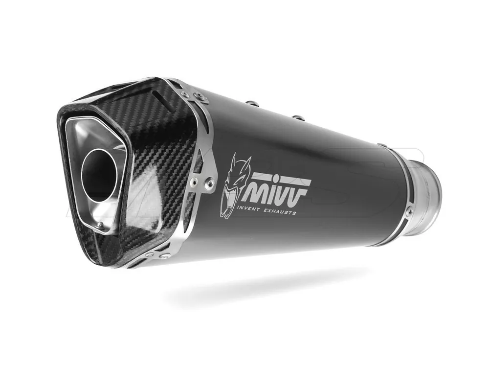TERMINALE MIVV DELTA RACE INOX NERO KAWASAKI Z 900 A2 2017-2024- Promozione