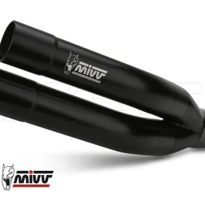 TERMINALE MIVV DOUBLE GUN BLACK INOX NERO SUZUKI GSR 750 2011-2016- Compra Adesso