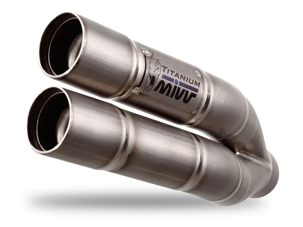 TERMINALE MIVV DOUBLE GUN TITANIO SUZUKI GSR 750 2011-2016- Scelto Dai Clienti