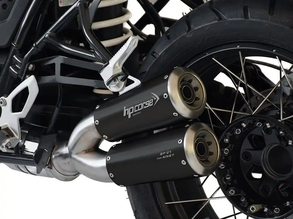 TERMINALE GP07 HP CORSE NERO BMW R NINE T 2021-2024- Novità