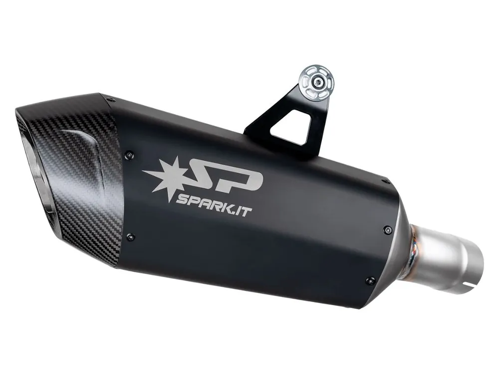 SILENZIATORE FIGHTER EVO TITANIO NERO SPARK BMW R 1300 GS / ADV 2023-2025- Occasione Imperdibile