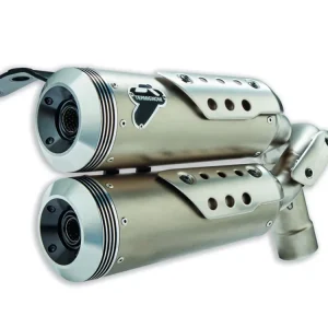 Di Tendenza 96481451A COPPIA TERMINALI TITANIO TERMIGNONI DUCATI SCRAMBLER 1100 18-20 EURO4-