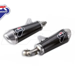 Subito Disponibile 96027509B COPPIA TERMINALI RACING TERMIGNONI CARBONIO DUCATI MONSTER 1100-