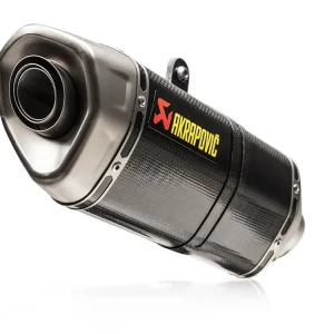 Spedizione Gratuita TERMINALE SLIP ON AKRAPOVIC CARBONIO HONDA CB HORNET 750 2023-2026-