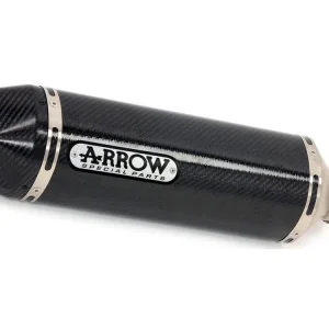 SILENZIATORE RACE TECH ARROW ALLUMINIO NERO CARBONIO CF MOTO 800 MT SPORT / TOURING 2023-2024- Vendita Finale