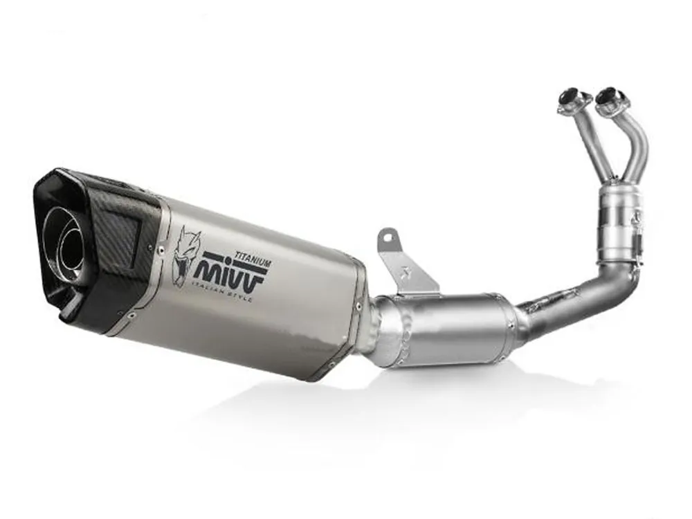 Esclusivo SCARICO COMPLETO SR-1 TITANIO MIVV YAMAHA R7 2022-2024-