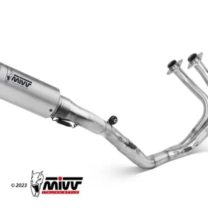 SCARICO COMPLETO 2X1 MIVV MK3 ACCIAIO INOX KAWASAKI Z 650 2017-2023- Nuovo Arrivo