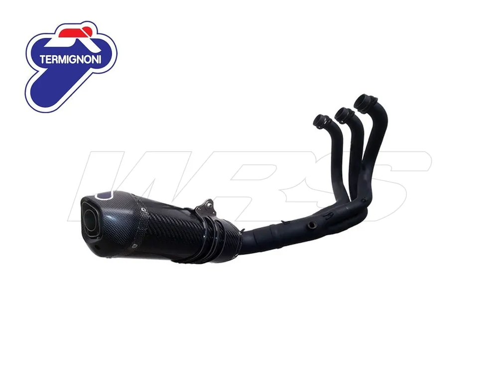 Ultimissimo Modello SCARICO COMPLETO TERMIGNONI CARBONIO NERO YAMAHA MT-09 TRACER 2016-2020-