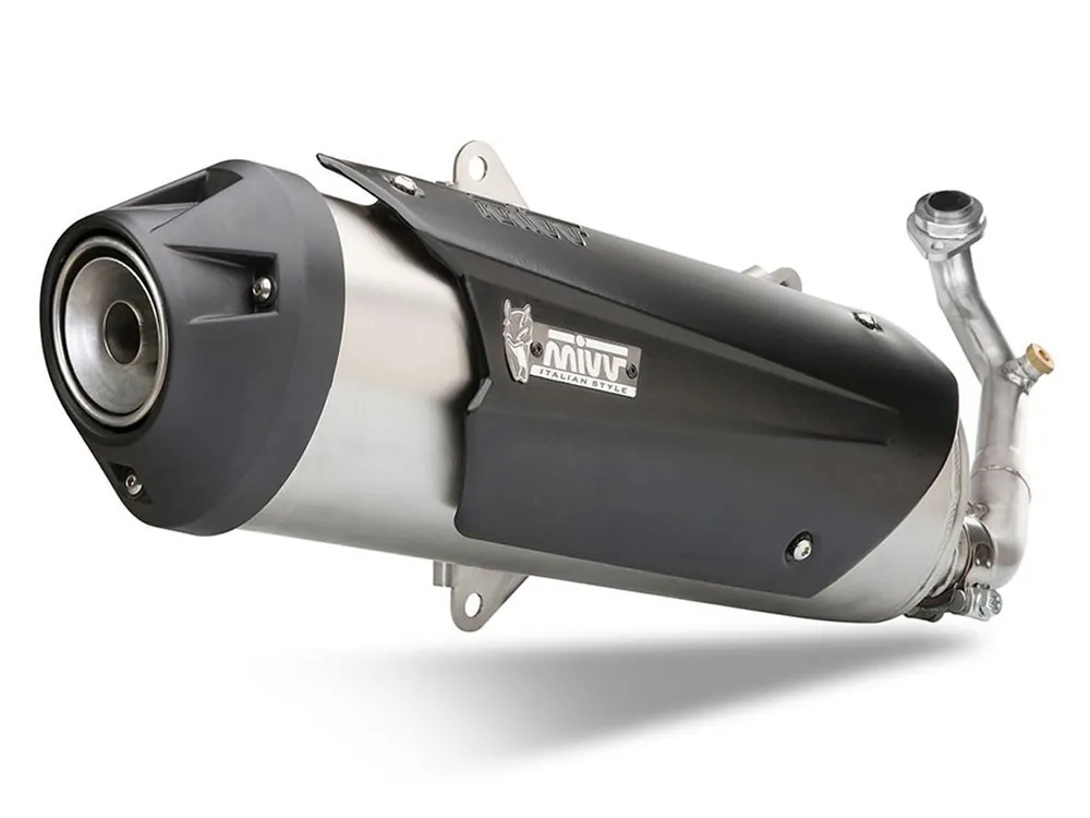 SCARICO COMPLETO 1X1 MIVV URBAN INOX SUZUKI BURGMAN 200 2007-2013- Popolare