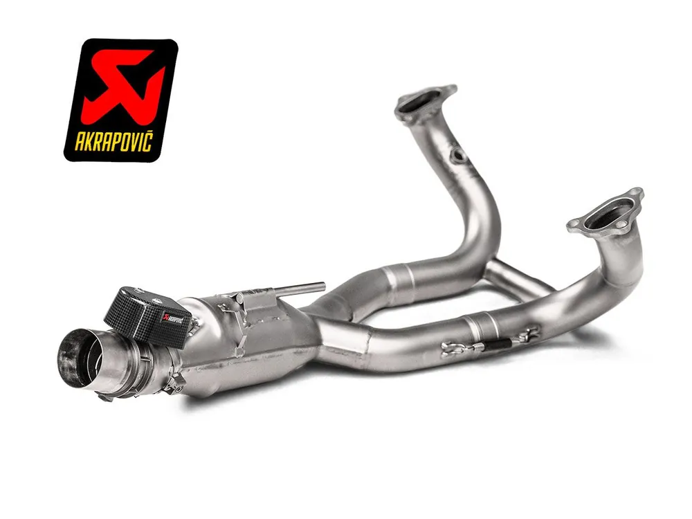 COLLETTORI AKRAPOVIC TITANIO BMW R 1250 GS / ADVENTURE 2019-2023 OMOLOGATI- Offerta Limitata