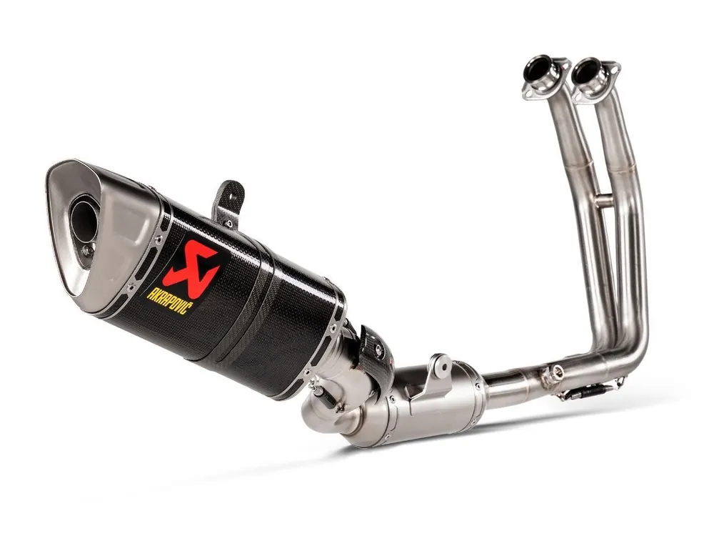 SCARICO COMPLETO RACING CARBONIO AKRAPOVIC SUZUKI GSX-8 S 2022-2024- Economico