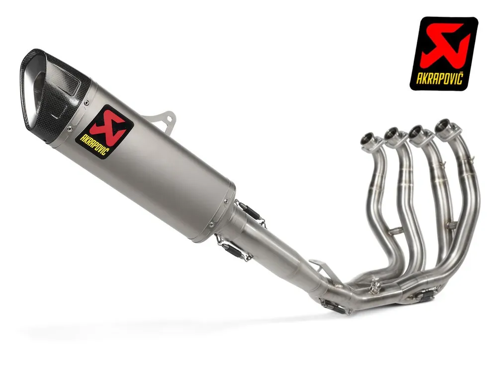 SCARICO COMPLETO RACING TITANIO AKRAPOVIC SUZUKI GSX 1300 R HAYABUSA 2021-2025- Bestseller