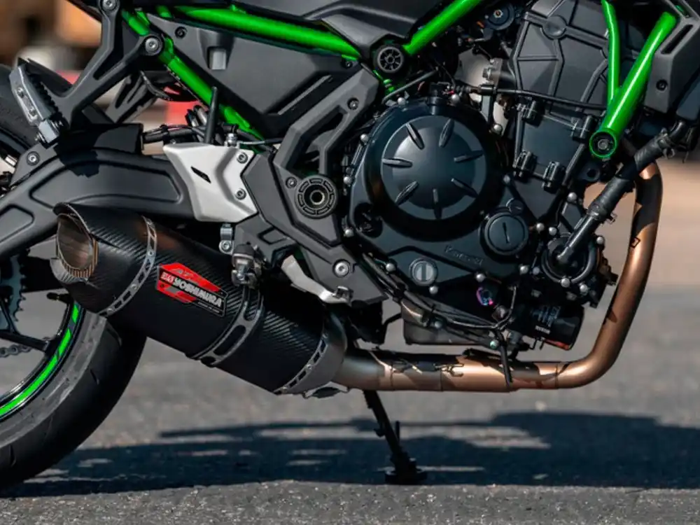 Prezzo Ridotto IMPIANTO COMPLETO RACING CARBONIO AT2 YOSHIMURA KAWASAKI NINJA 650 2017-2024-