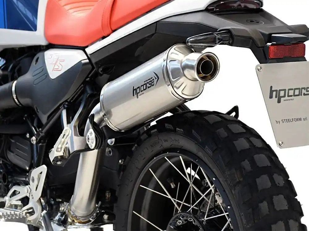 Pagamento Sicuro TERMINALE SP-1 EVO SHORT TITANIO HP CORSE BMW R12 G/S 2025-2026-