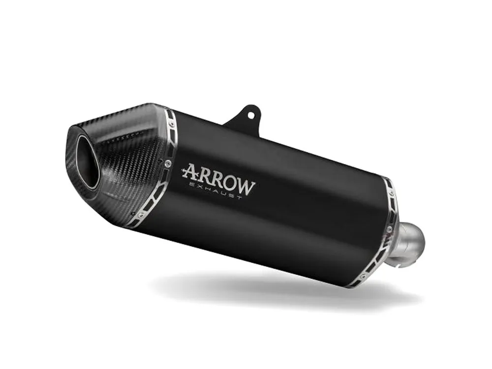 Di Tendenza SILENZIATORE SONORA RACING NICHROM DARK-CARBY ARROW KTM 1390 SUPER ADVENTURE S / R 2025-2026-