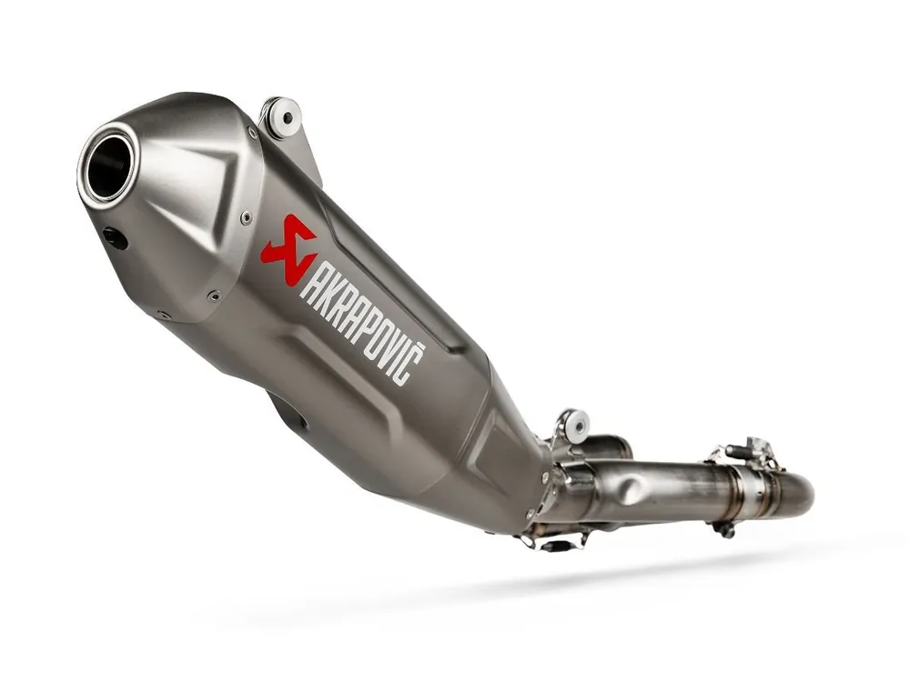 SCARICO COMPLETO TITANIO AKRAPOVIC YAMAHA YZ 250 F / WR 250 F 2024-2026- Ordina Subito