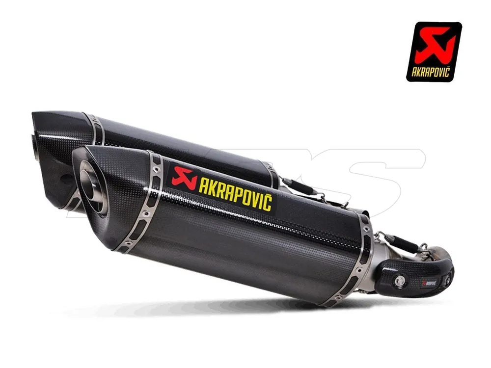 Occasione COPPIA TERMINALI AKRAPOVIC EVOLUTION CARBONIO DUCATI MONSTER 696 2008-2014-