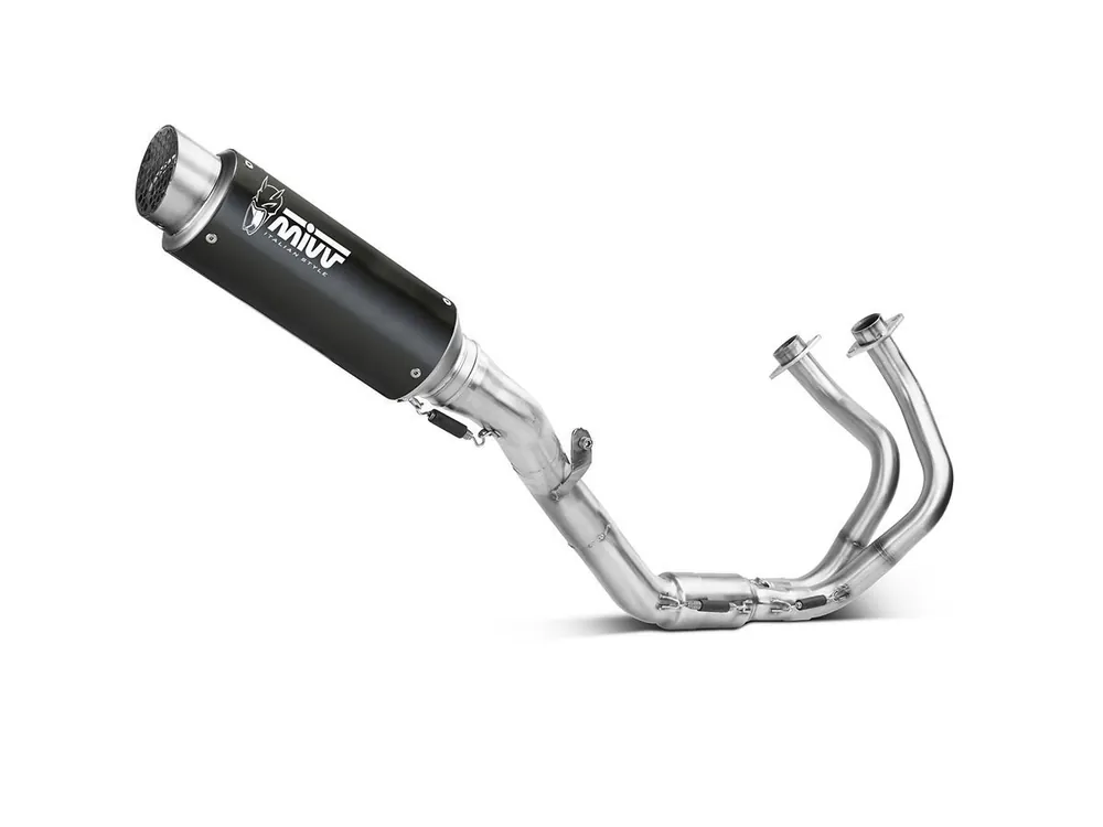 Ordina Subito IMPIANTO COMPLETO GP PRO INOX NERO OMOLOGATO MIVV YAMAHA R 125 2025-