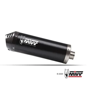 Novità TERMINALE MIVV OVAL INOX NERO-CARBONIO QJ MOTOR SRT 700 / X 2024-