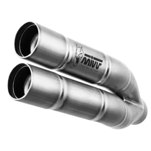 Prezzo Di Fabbrica TERMINALE MIVV DOUBLE GUN ACCIAIO INOX DUCATI MULTISTRADA V2 / S 2022-2024-