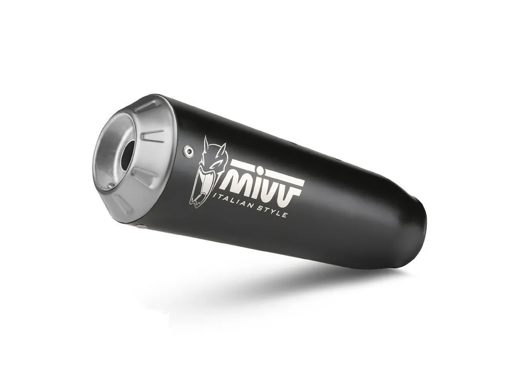 TERMINALE MIVV X-M1 ACCIAIO INOX NERO BENELLI LEONCINO 800 TRAIL 2022-2024- Affare