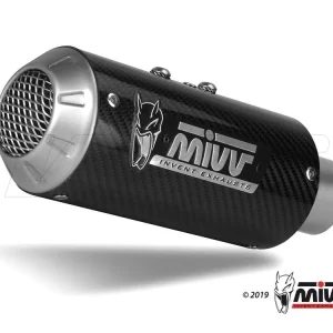 Prezzo Di Fabbrica TERMINALE MIVV MK3 CARBONIO SUZUKI GSX-R 125 2017-2019-