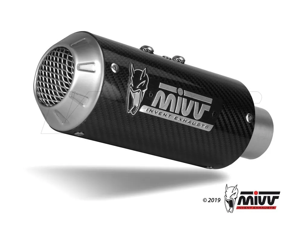 Prezzo Di Fabbrica TERMINALE MIVV MK3 CARBONIO SUZUKI GSX-R 125 2017-2019-