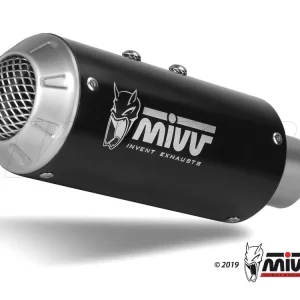 TERMINALE MIVV MK3 INOX NERO DUCATI MONSTER 1200 2014-2016- Ultimissimo Modello