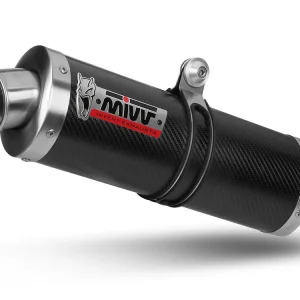 TERMINALE MIVV OVAL CARBONIO-CARBONIO YAMAHA FZS 600 FAZER 1998-2003- Professionale