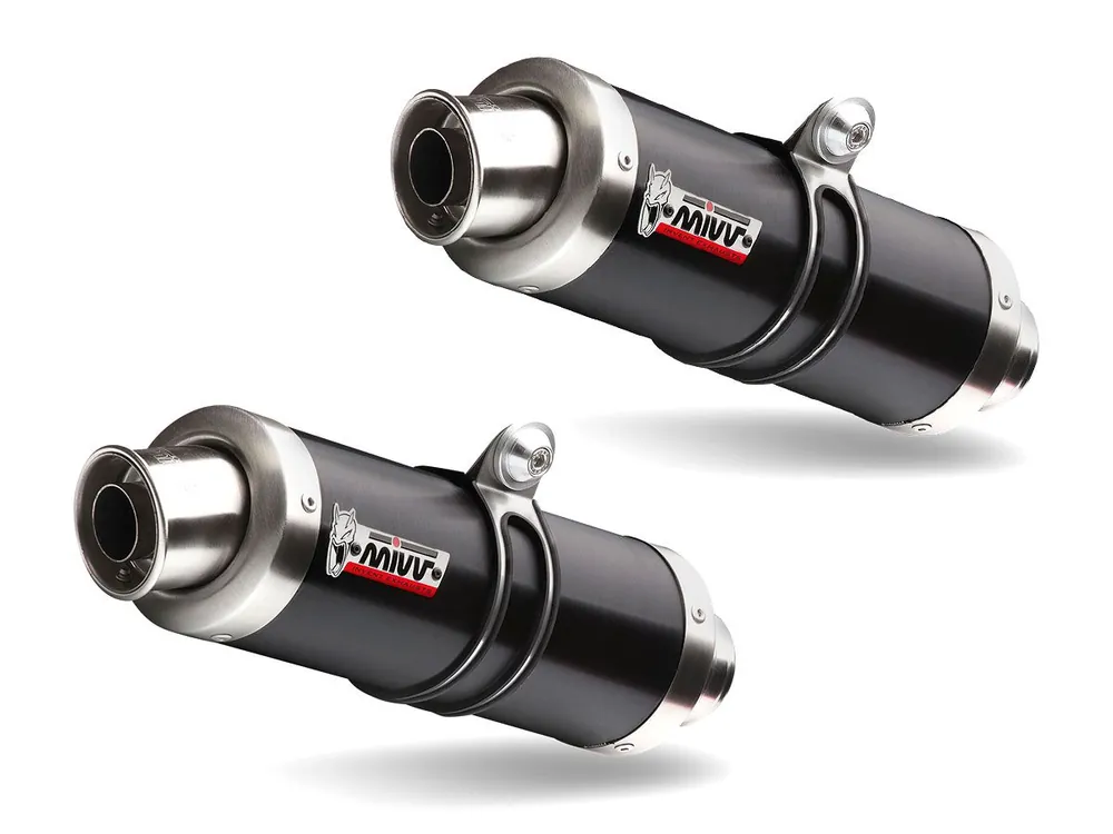 Prezzo Di Fabbrica TERMINALI MIVV GP ACCIAIO NERO DUCATI 999 2003-2006-